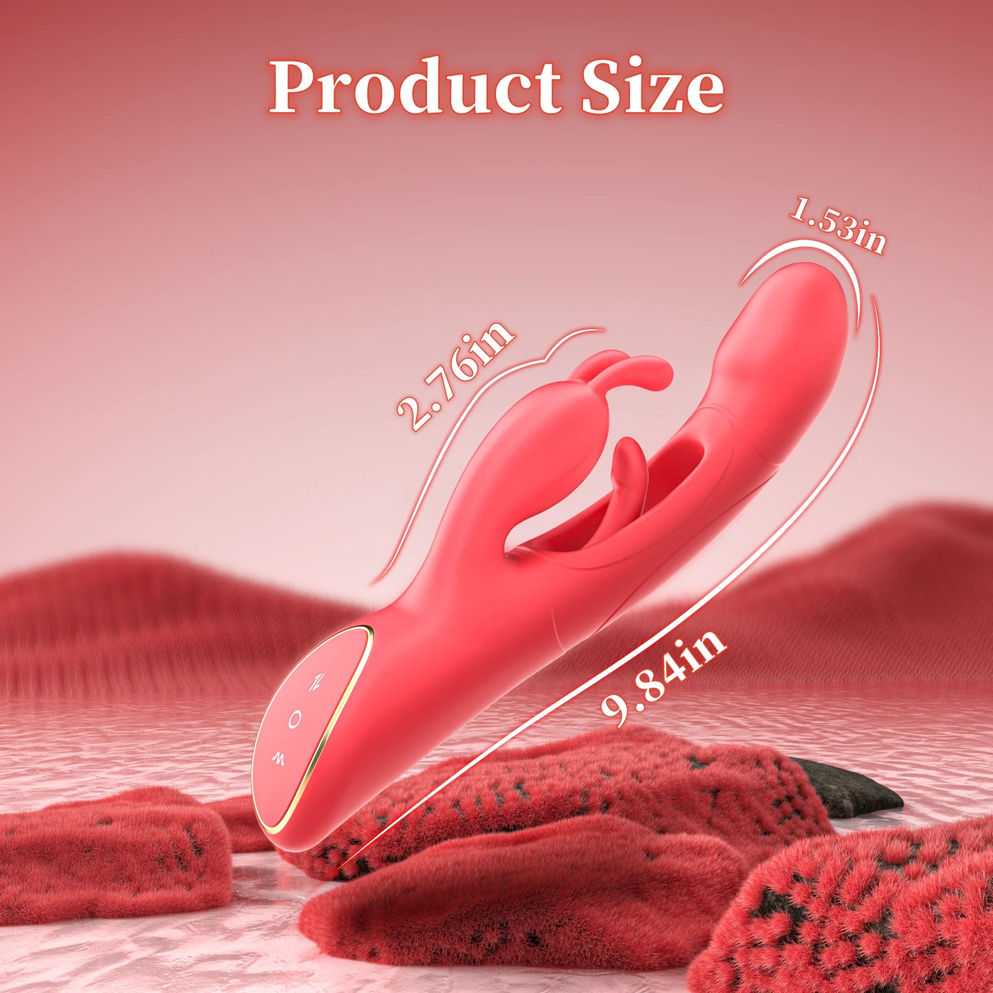 Female Sex Toys Thrusting Rabbit Vibrator for Women with 7 Powerful Vibrations & 4 Flapping Modes, Waterproof Adult Toy